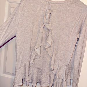 Ruffle lightweight top